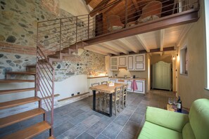 Room, 1 Bedroom, Smoking, Balcony | Living room - Room-charming Alessandria Apartment Retr (Gavi)