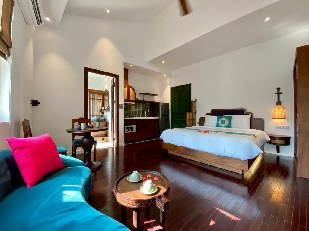 1 phòng ngủ, bàn, màn/rèm cản sáng, phòng cách âm 