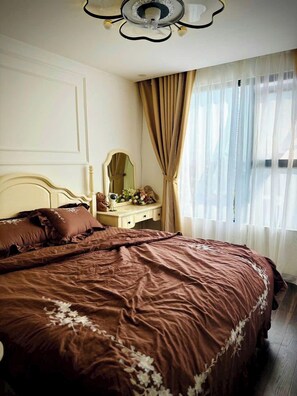 Luxe appartement, uitzicht op stad | Extra bedden