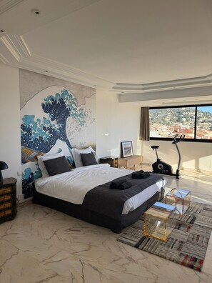 3 bedrooms, iron/ironing board, internet, bed sheets - Penthouse Croisette Gray d'Albion, magnificent sea view (Cannes)