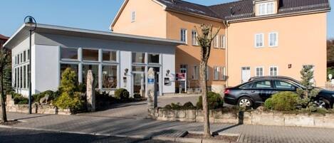 Fassade der Unterkunft