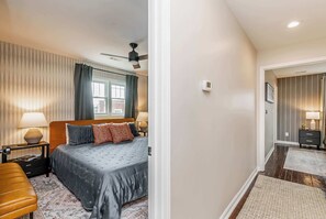 5 bedrooms, iron/ironing board, WiFi, bed sheets