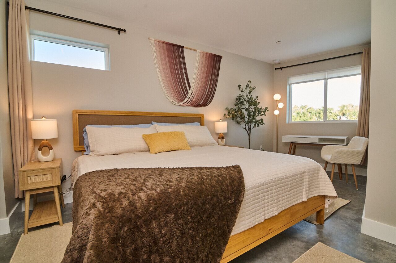 2 多间卧室、办公桌、熨斗/熨衣板、免费 WiFi