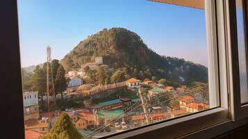 Udsigt fra overnatningsstedet