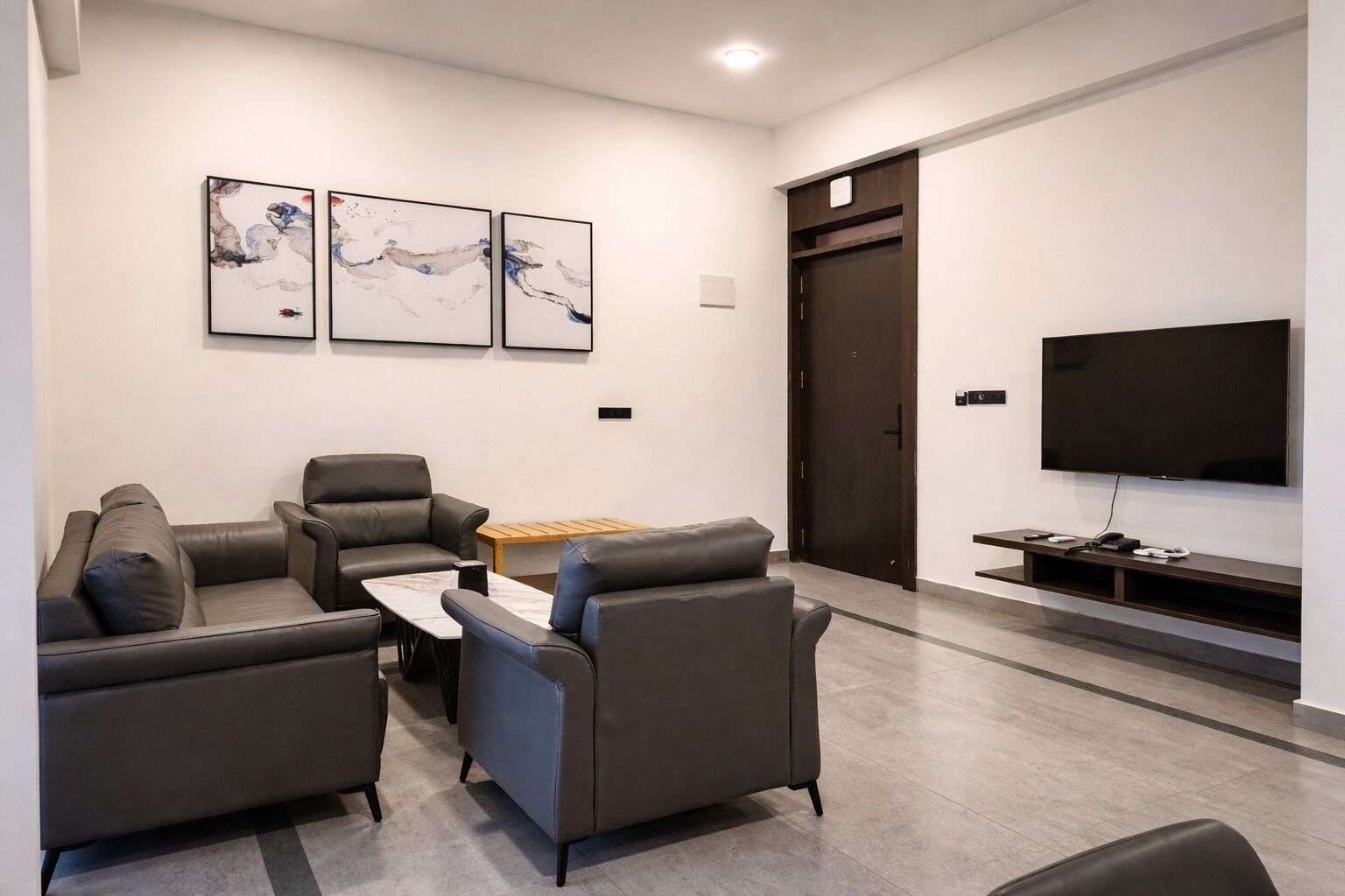 TWO BHK APARTMENT WITH BALCONY | Television