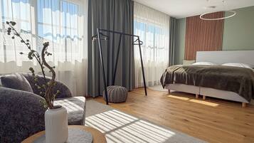 5 Schlafzimmer, Schreibtisch, Bügeleisen/Bügelbrett, Reisekinderbett