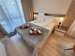 Iron/ironing board, free WiFi, bed sheets - MENADA*Sorrento* Cozy studio (Свети Влас)