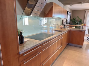 Fridge, oven, stovetop, dishwasher - Villa Seekirchen: Exclusive living with private pool and garden for families (Seekirchen am Wallersee)