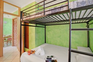 Family Apartment, Multiple Bedrooms (Holiday Sun Puegnago | Terrace & Pool) | 1 bedroom, free WiFi, bed sheets