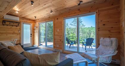 Piscine, Spa, Lac privé et EV | Chalet Hello