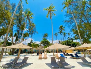 Accommodatie ligt op het strand