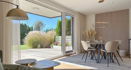 "Wiesenblick"-Premium Apartments Seekirchen, quiet 2-room apartment with garden