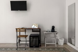 1 bedroom, individually decorated, laptop workspace, iron/ironing board