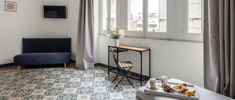 Comfort-Vierbettzimmer, Stadtblick