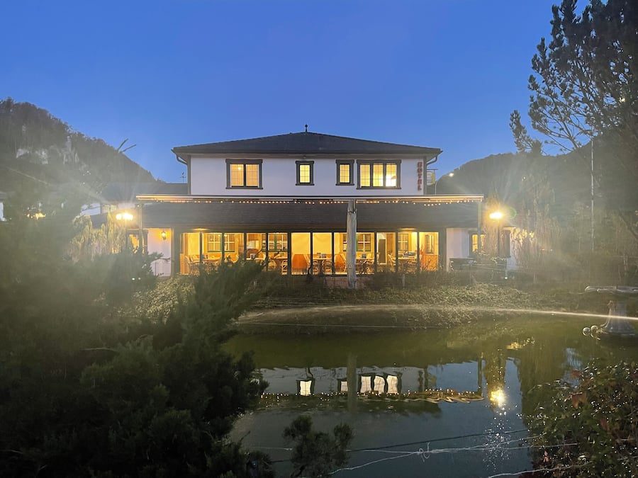 Fassade der Unterkunft