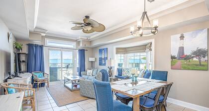 Soaring Ocean Views w/ Pool, Parking + Private Beach Access by Tybee Cottages