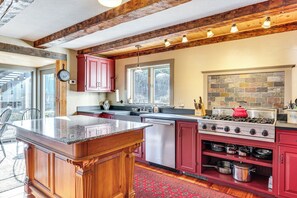 House (5 Bedrooms) | Interior - Outdoor Fireplace & Pool Table: Tamworth Home! (Wonalancet)