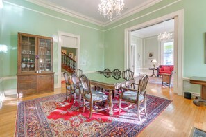 Interior - Ornate Victorian Home w/ Courtyard & Fire Pit! (Columbus)