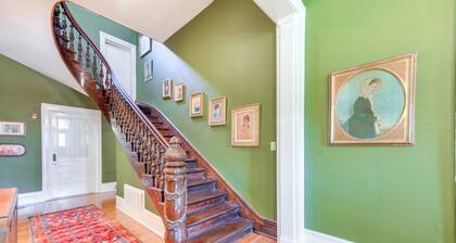Ornate Victorian Home w/ Courtyard & Fire Pit!