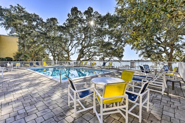 Front of property - Waterfront Community w/ Perks: Mary Esther Condo (Mary Esther)