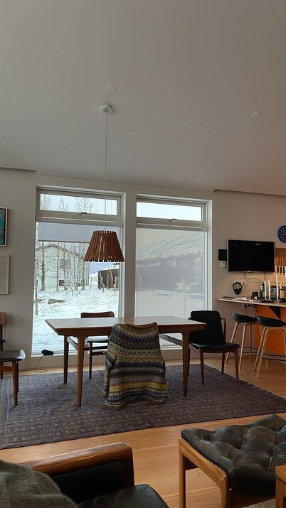 Welcoming farmhouse with WiFi at Midsitja in Skagafjörður NV-Iceland
