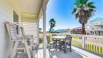 Fachada de la propiedad