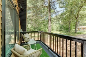 House (3 Bedrooms) | Interior - Walk to Fox Lake: Pet-friendly A-frame w/ Fire Pit (Twin Lake)