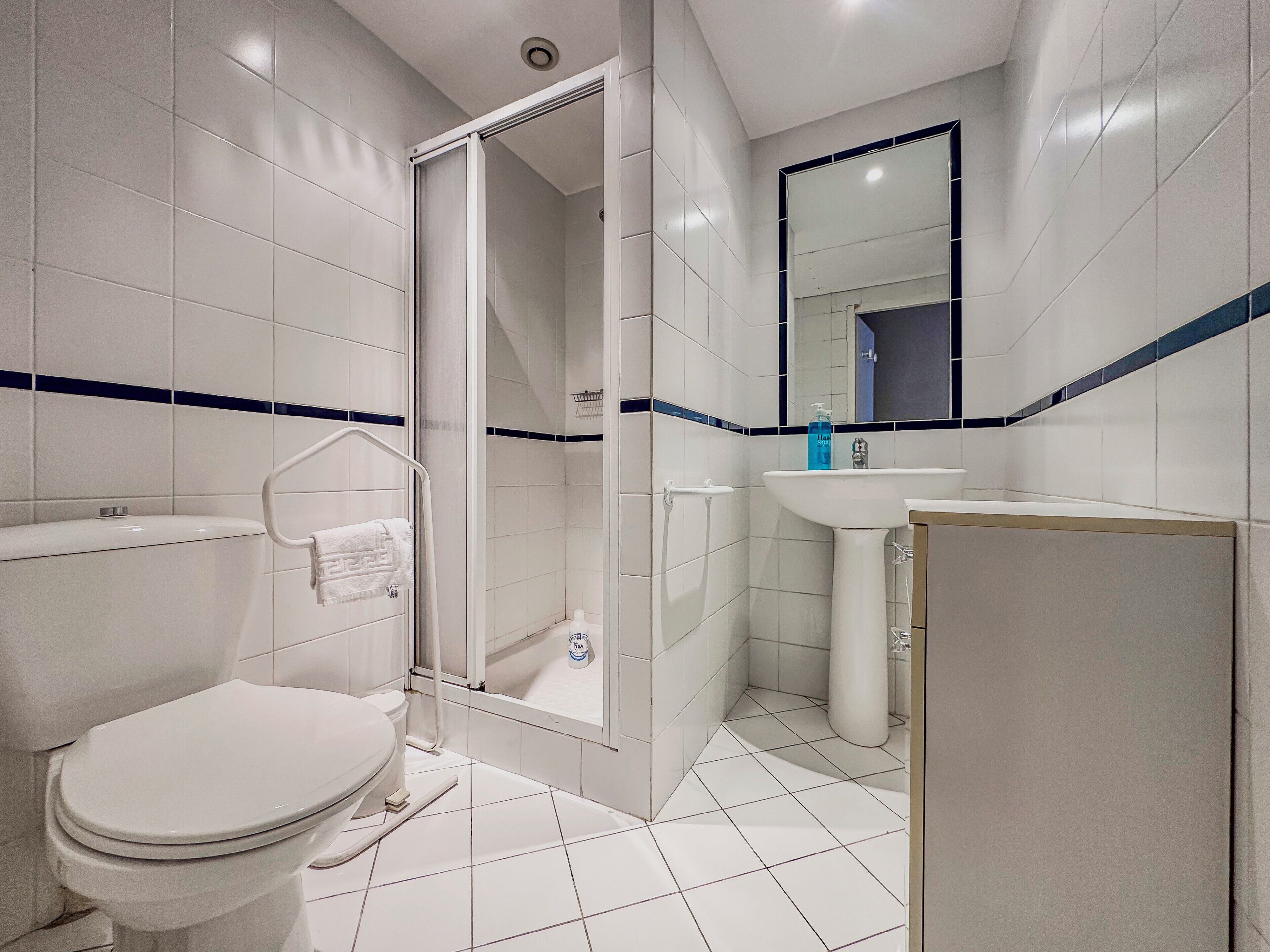 Free toiletries, towels