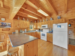 Private kitchen - Ern860 - Cozy Bear Overlook 4 Bedroom Cabin (Pigeon Forge)