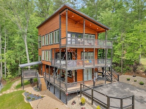 Cabane, 4 chambres | Extérieur