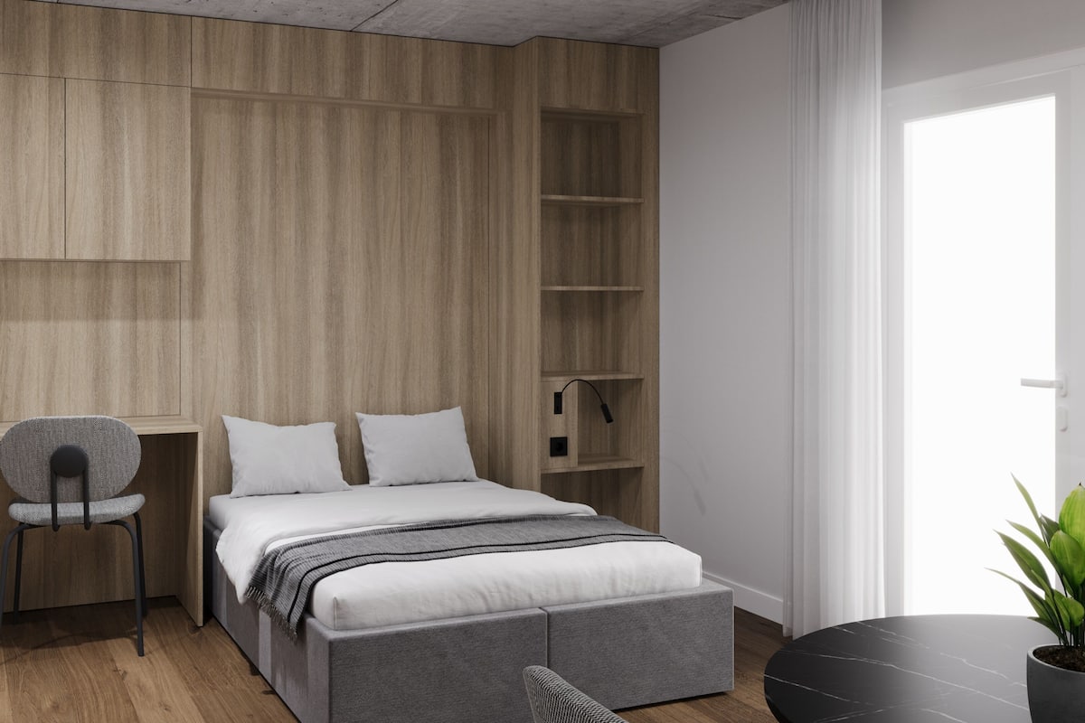 Superior Apartment | 1 多间卧室、高档床上用品、客房内保险箱、办公桌