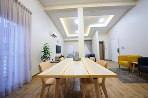 Family Apartment, Balcony, City View | Living area - Green House Hotels and Apartments (Abuja)