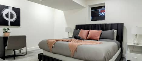 2 chambres, bureau, fer et planche à repasser, Wi-Fi gratuit