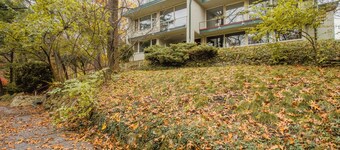 The perfect wooded retreat for artists, writers, readers, and beach lovers.