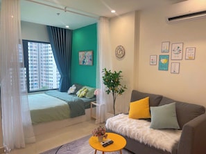Living area - COZY- Vinhomes Grand Park Apartments (Ho Chi Minh City)