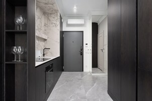 Superior Διαμέρισμα | Ιδιωτική μικρή κουζίνα | Βραστήρας για καφέ/τσάι, βραστήρας νερού, Πλάκα ψησίματος, Μπαχαρικά