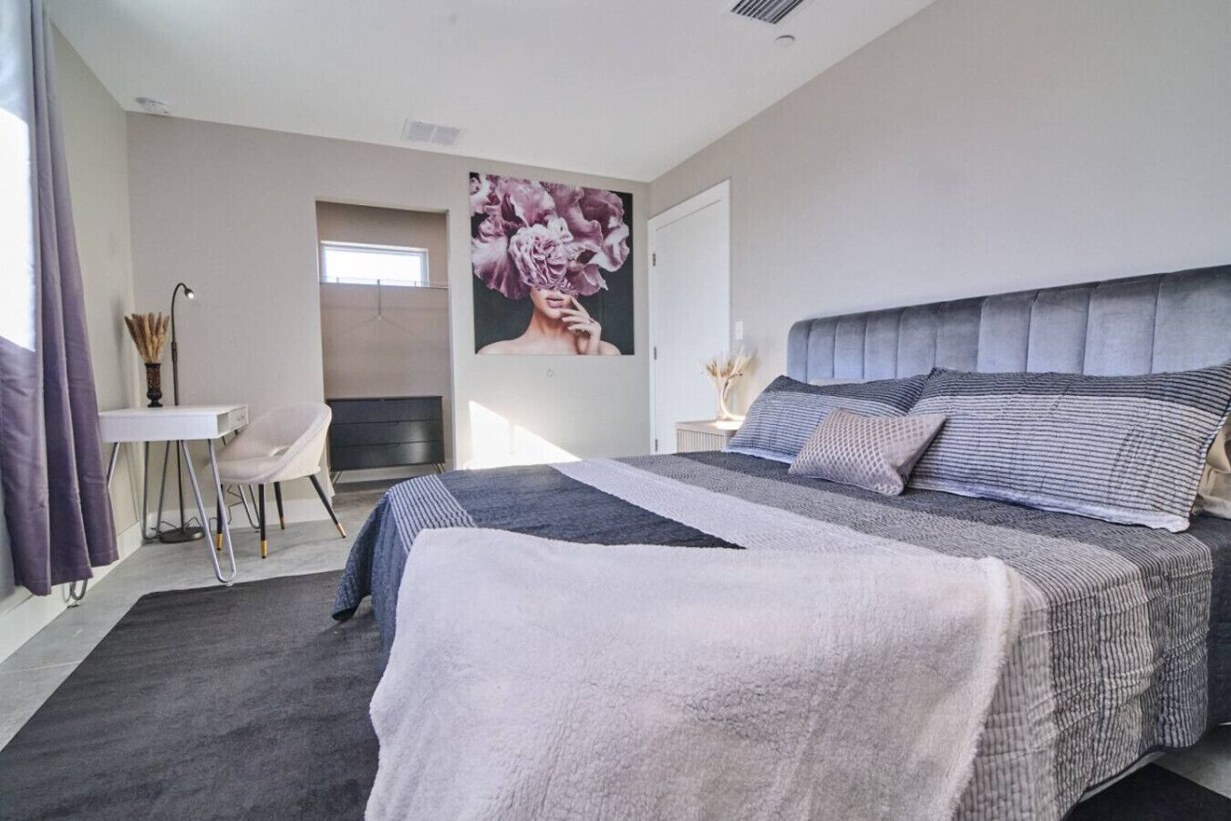 1 bedroom, desk, iron/ironing board, WiFi