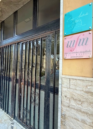 Entrada de la propiedad