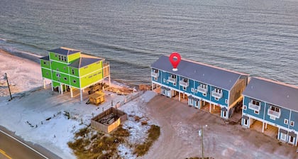 Gulf Front Home | Dog Friendly | Beach Access | Sleeps 6