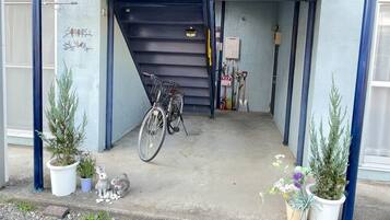 Façana frontal de l'allotjament