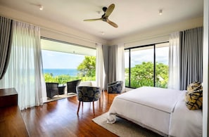 Chambre Double Supérieure, balcon, vue mer