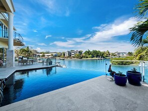 Beheizter Pool