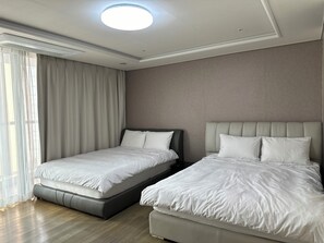 3 bedrooms, iron/ironing board, WiFi - 1-Minute from Haeundae: Luxury 70-Pyeong House with Stunning Ocean Views (Busan)