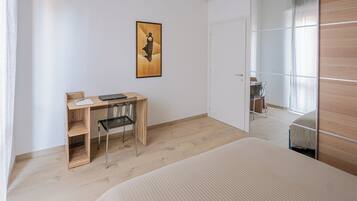 2 chambres, fer et planche Ă repasser, Wi-Fi, draps fournis