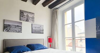 Grand studio - plein centre ville - 300 m RER A