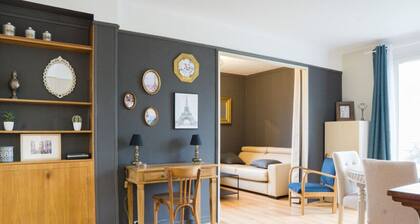 Beautiful T3 10 km from Paris Porte de St Cloud