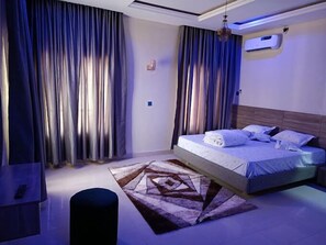 Deluxe Apartment, Balcony, City View | 2 bedrooms, desk, laptop workspace, blackout drapes - BOL APARTMENT 11 (Abuja)