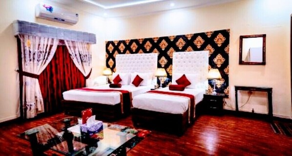 Chambres insonorisées, fer et planche à repasser, Wi-Fi gratuit