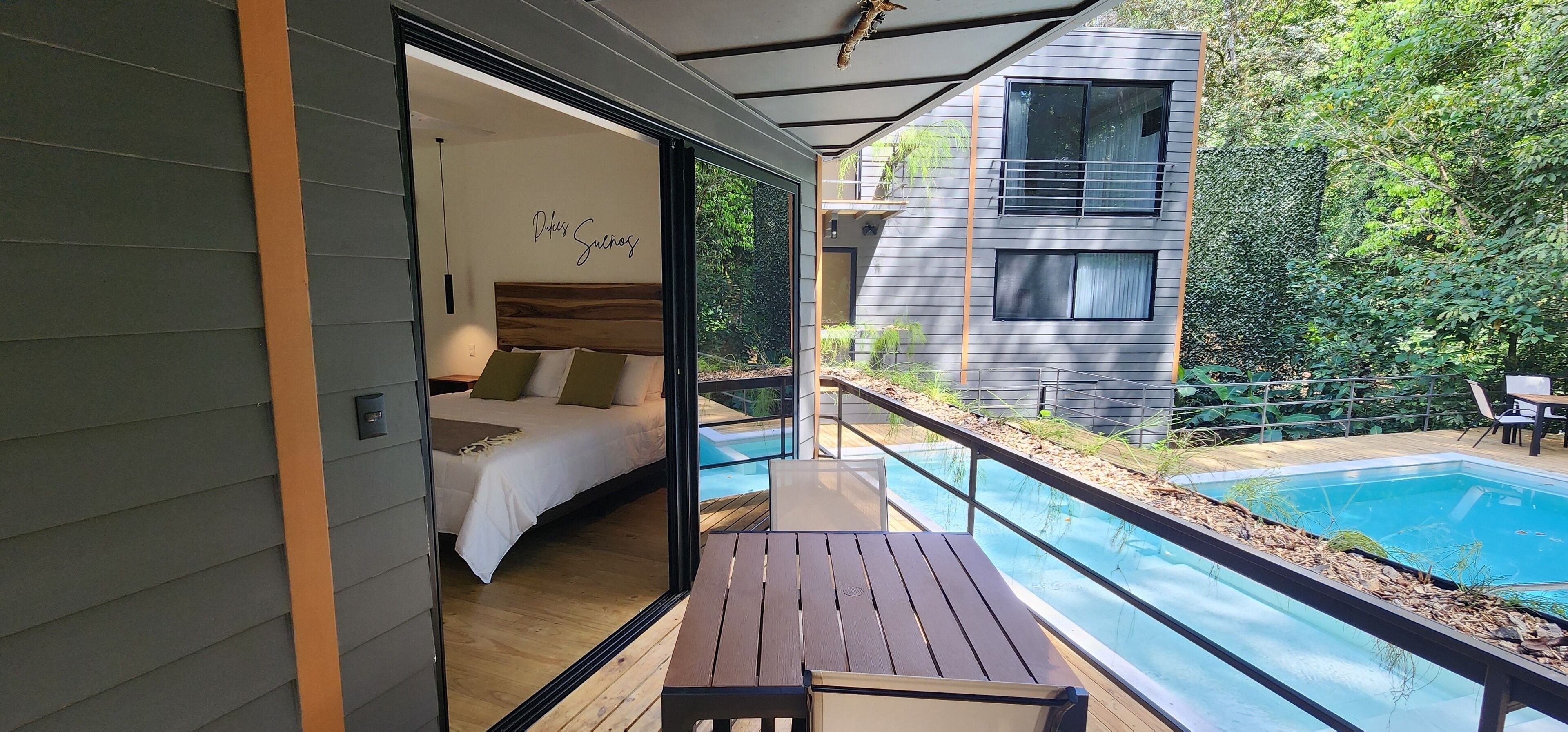 Standard Double Room, Garden View | Living area | TV