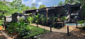 Voorkant van accommodatie